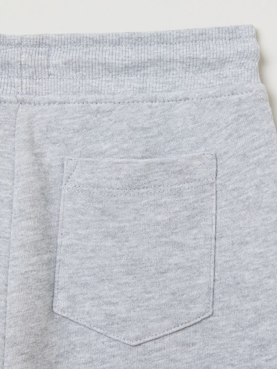 Fitness joggers in cotton with drawstring_2