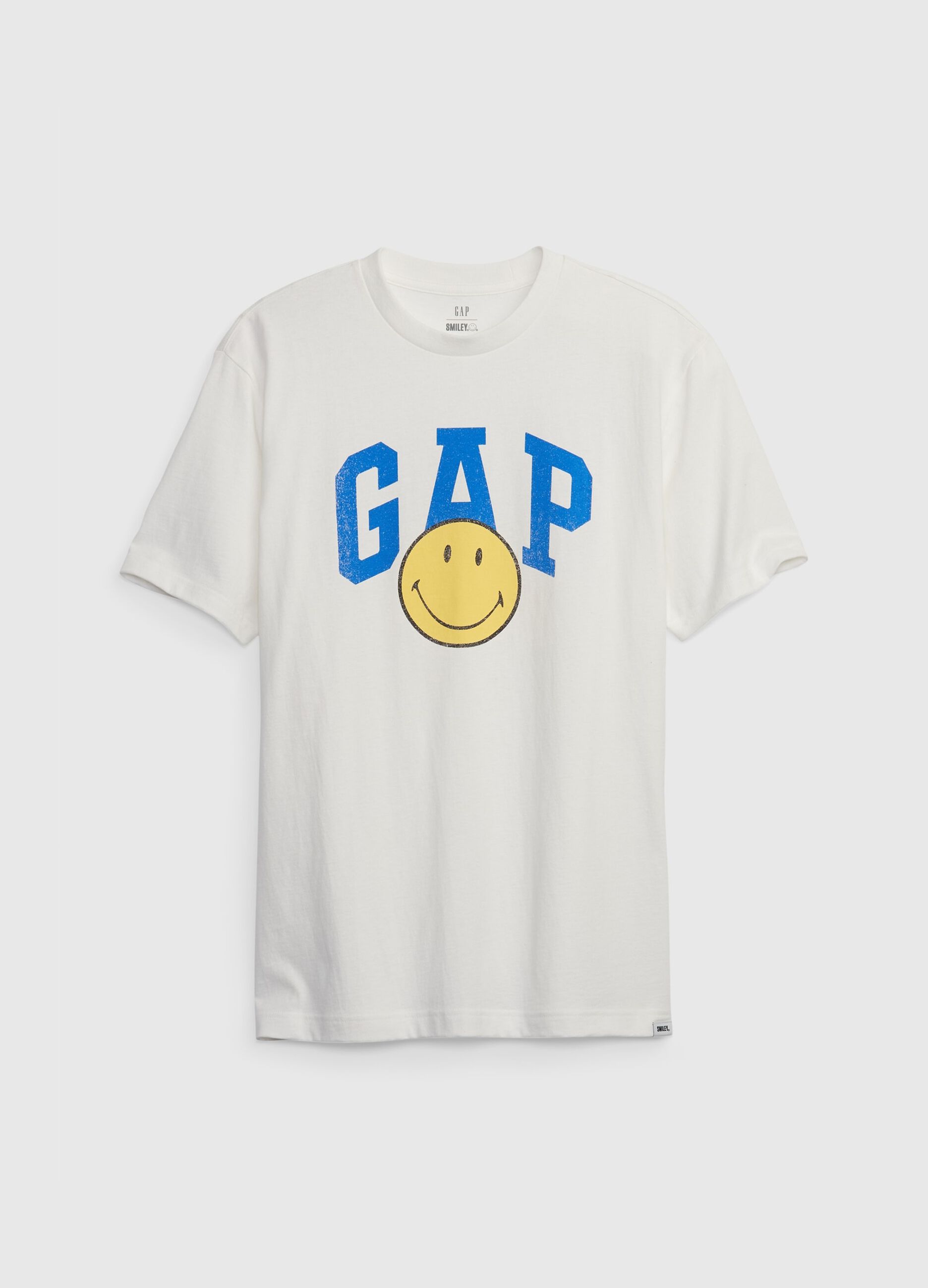 T-shirt with Smiley® print and logo