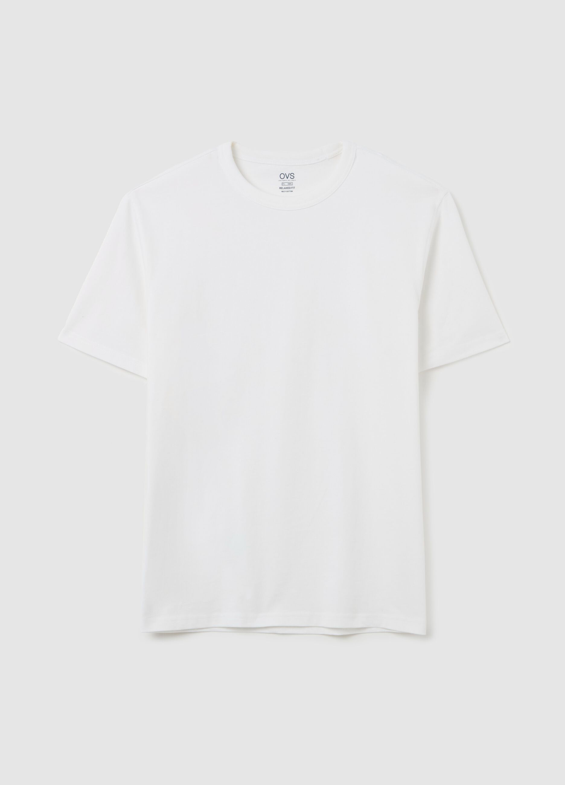 Relaxed-fit T-shirt with round neck