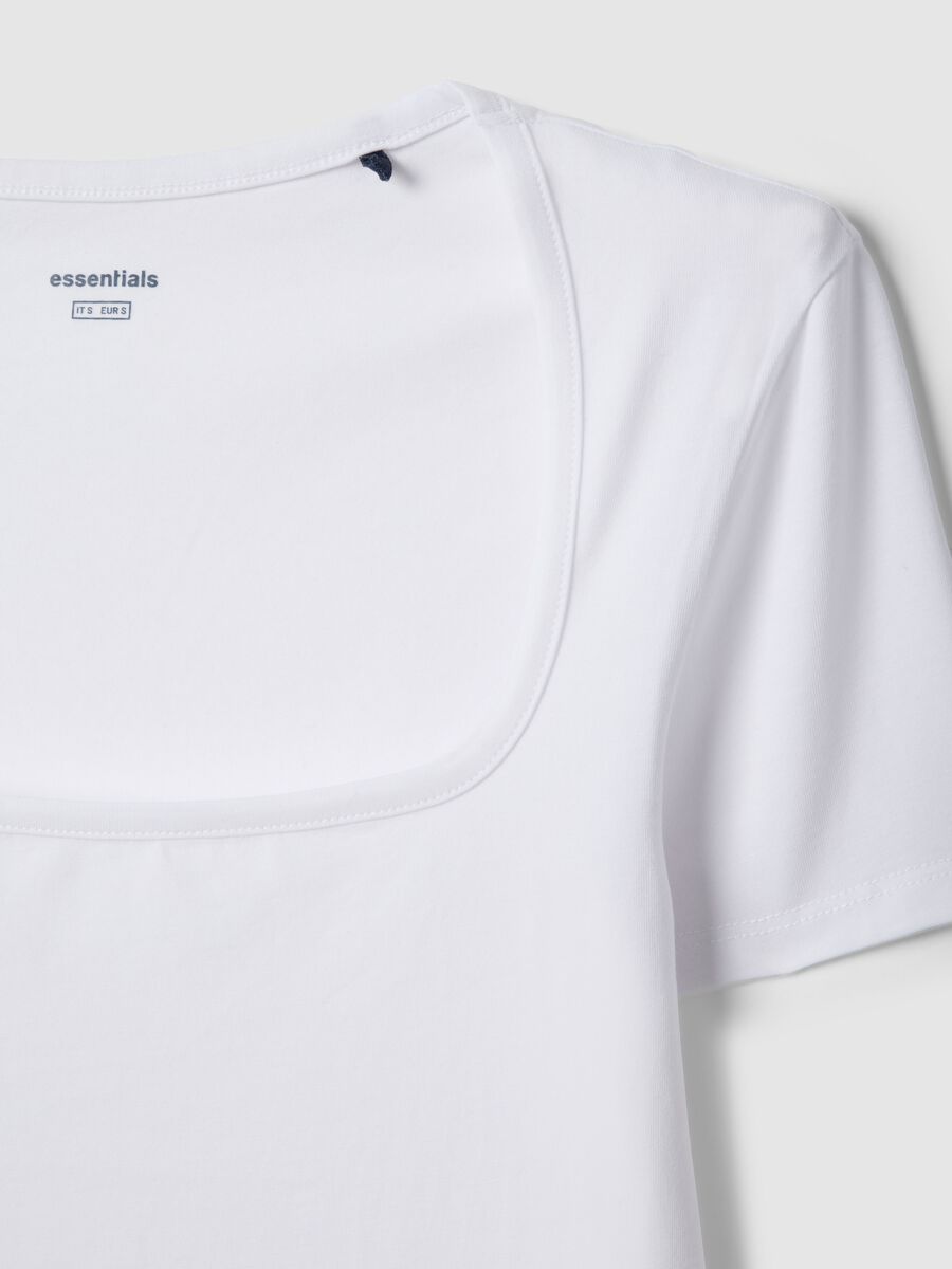 White Stretch Cotton Bodysuit_5