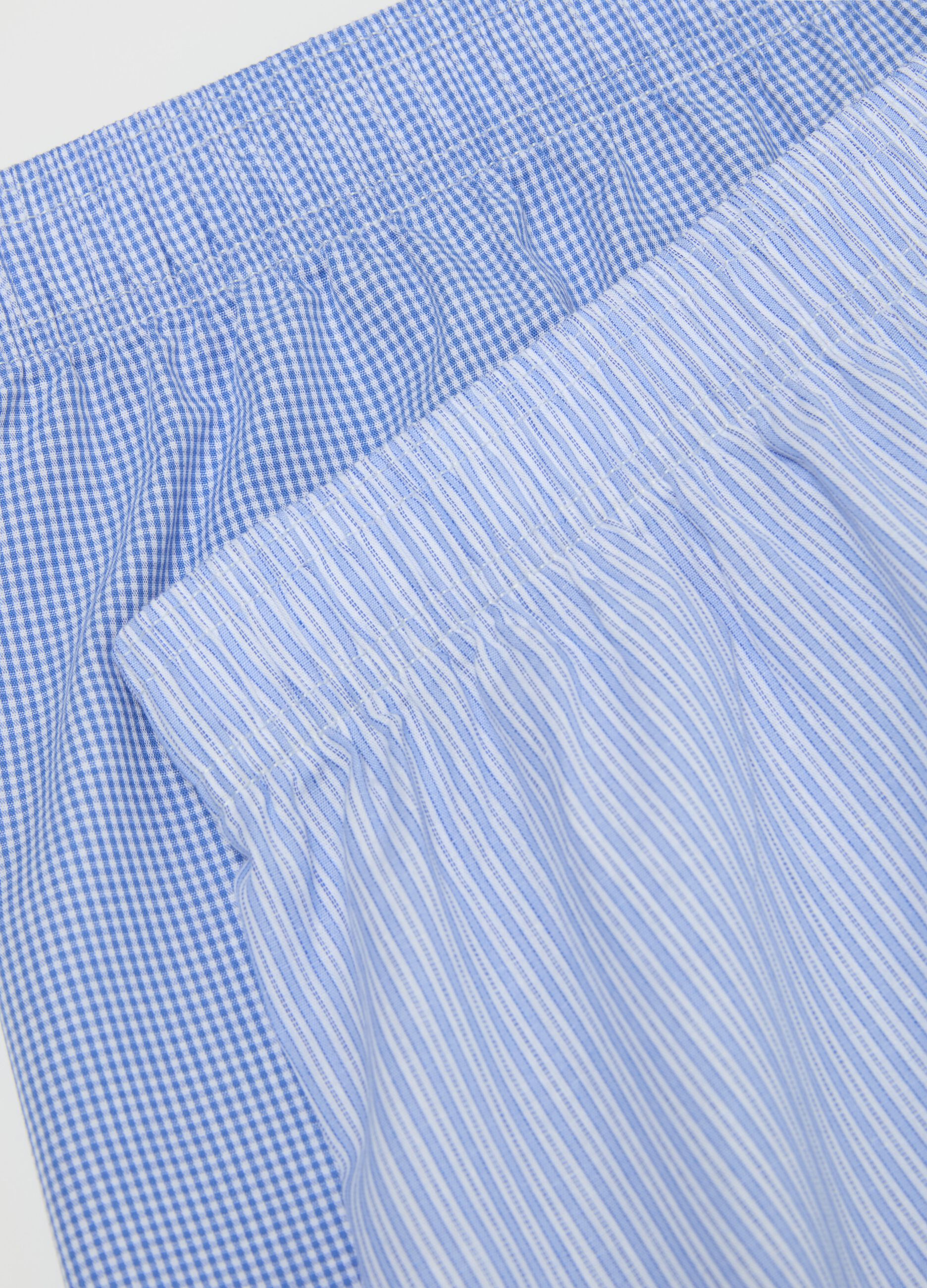 Two-pack woven boxer shorts with pattern