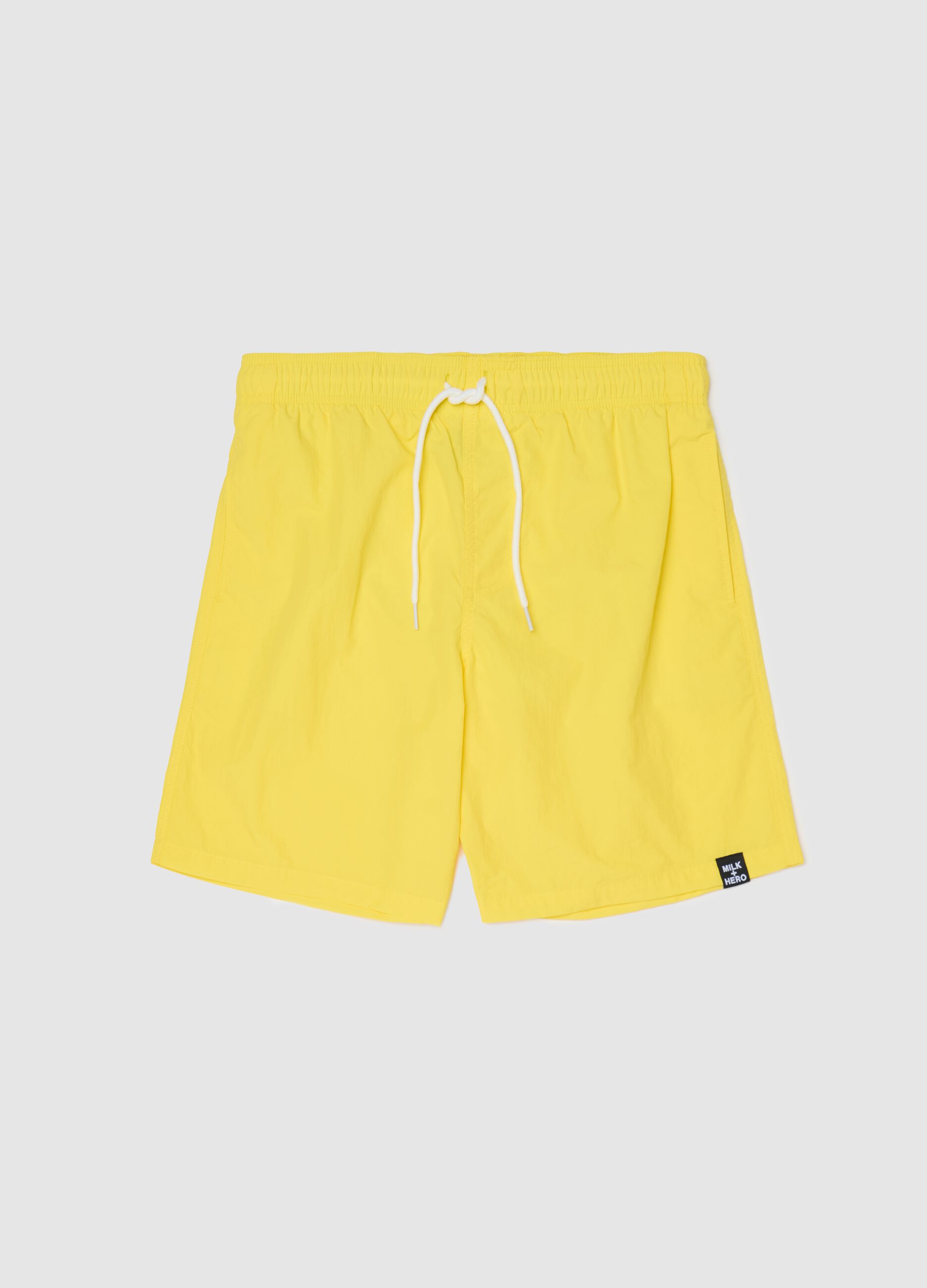 Milk+Hero Yellow Swim Shorts