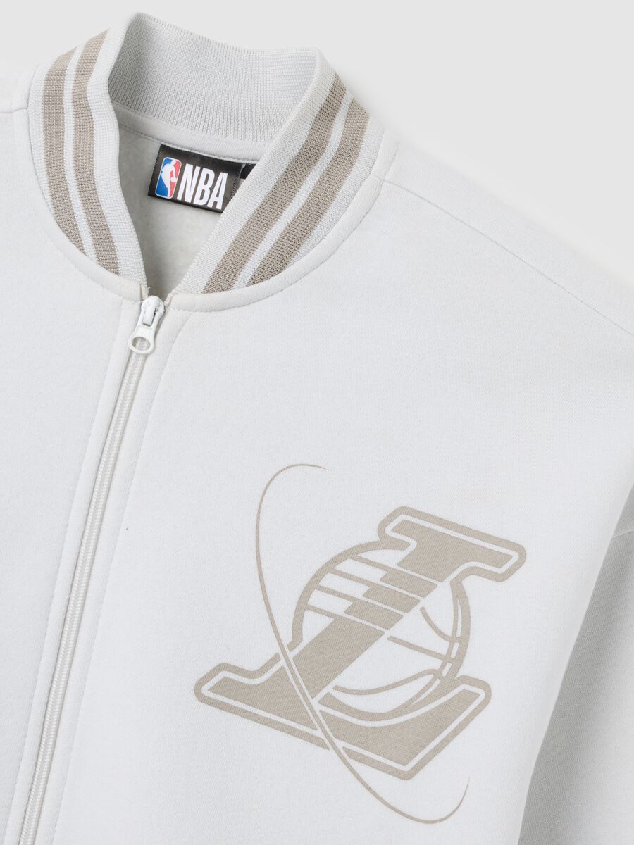 Bomber in misto cotone multicolor Lakers_5