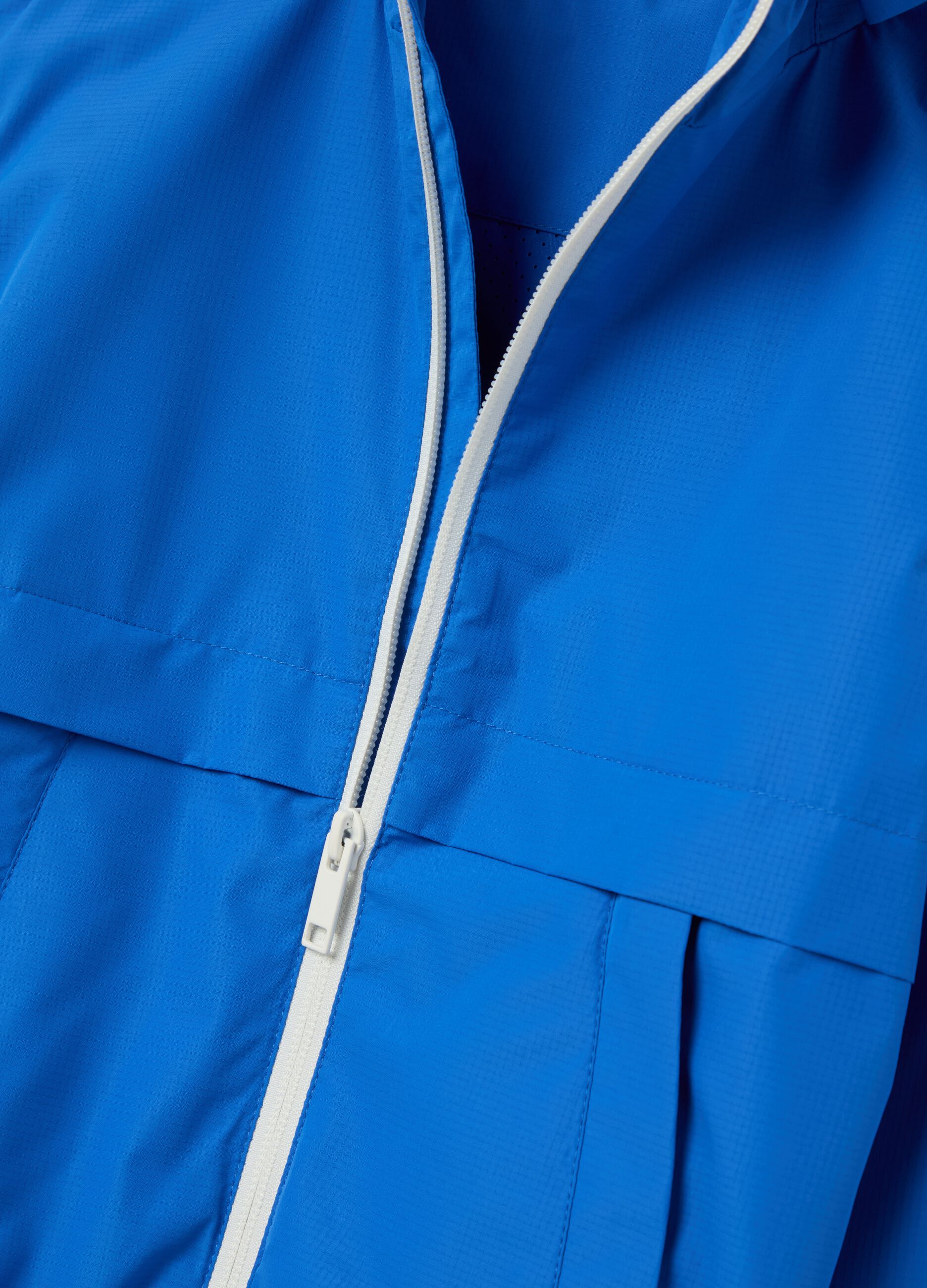Waterproof jacket with hood
