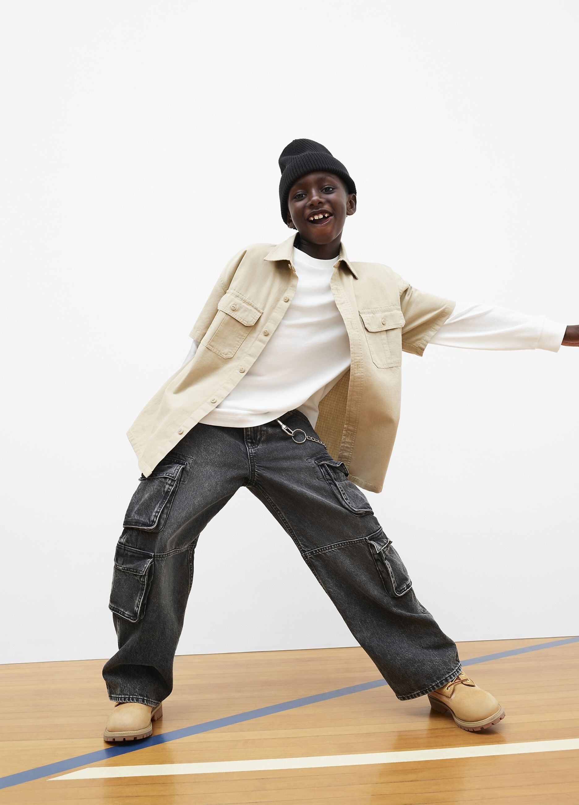 Baggy-fit jeans with pockets