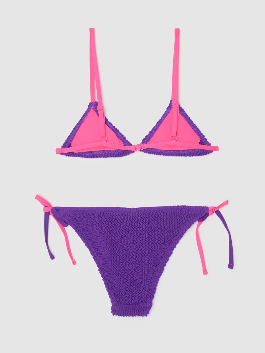 Bikini da ragazze in misto elasticizzato multicolor_1