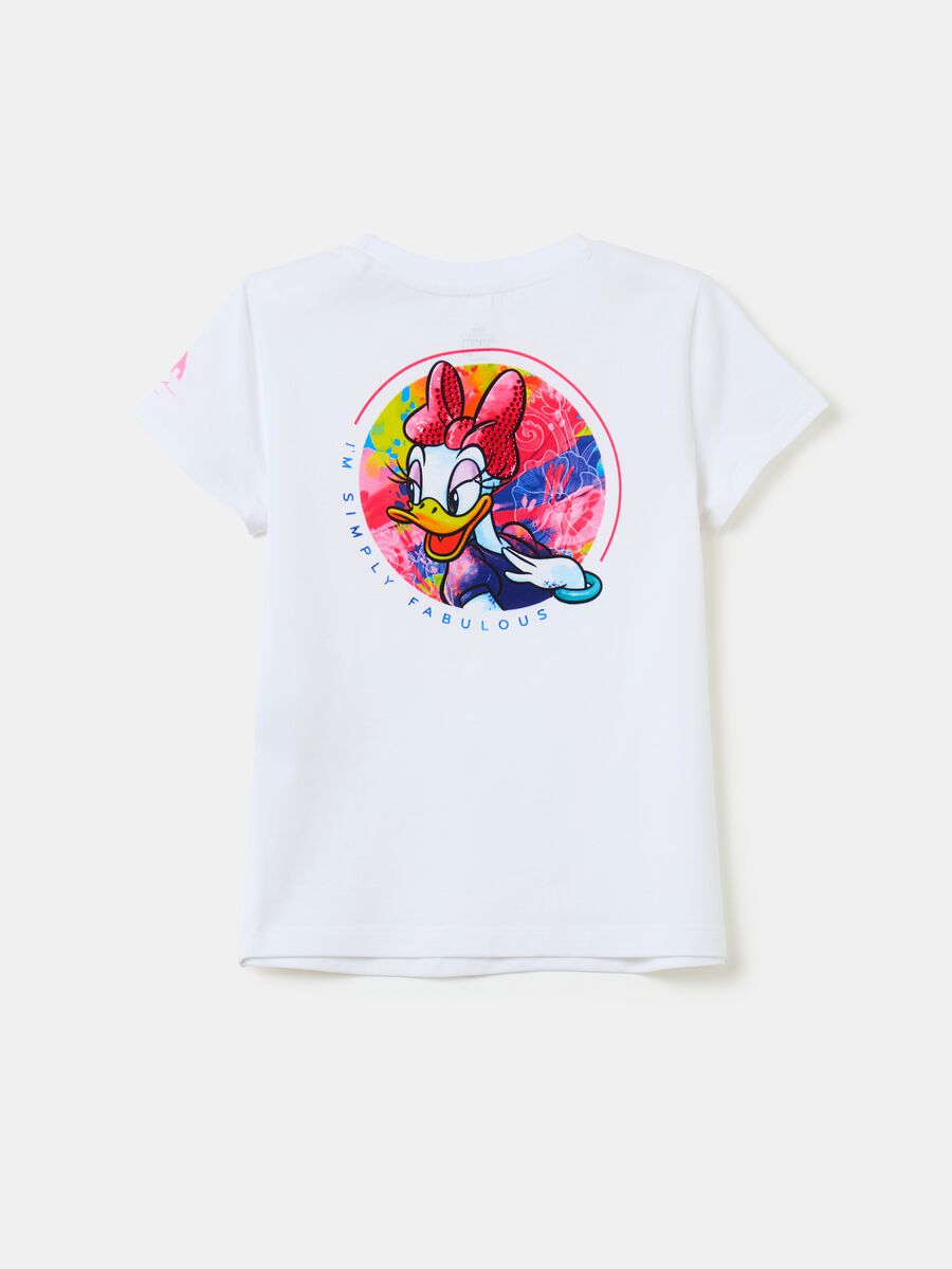 T-shirt in cotone stretch stampa Donald Duck 90_1