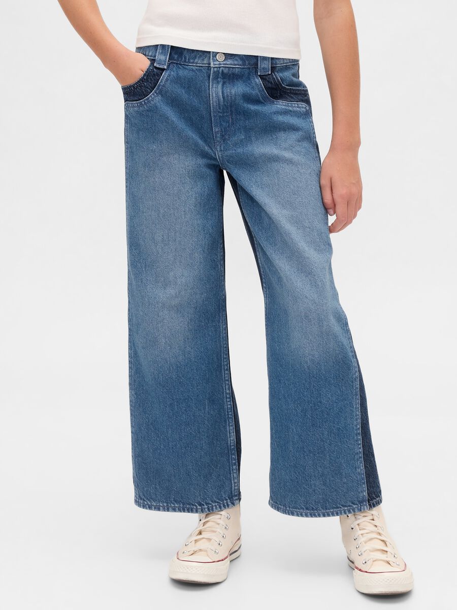 Pantaloni denim in cotone_1