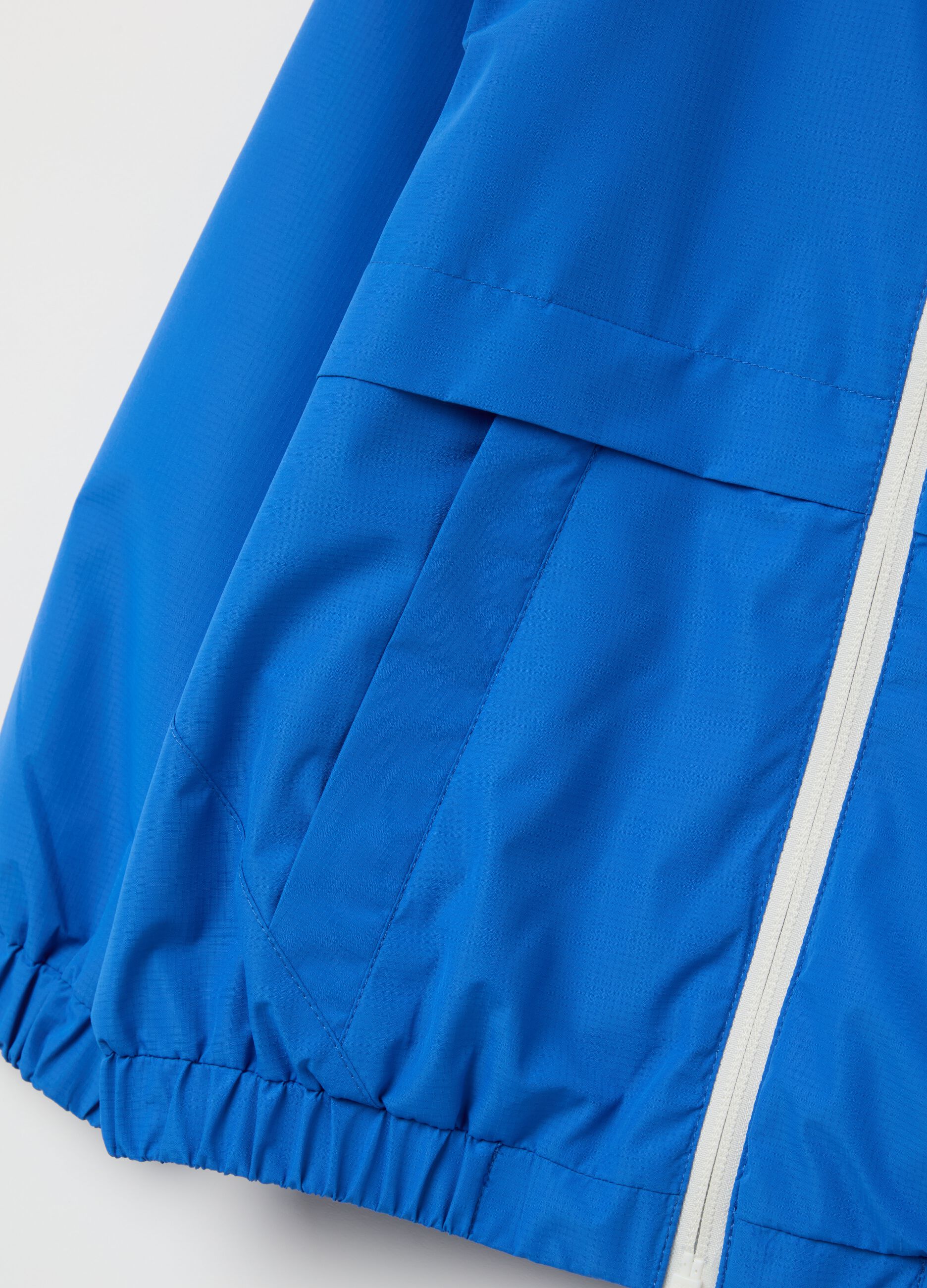 Waterproof jacket with hood