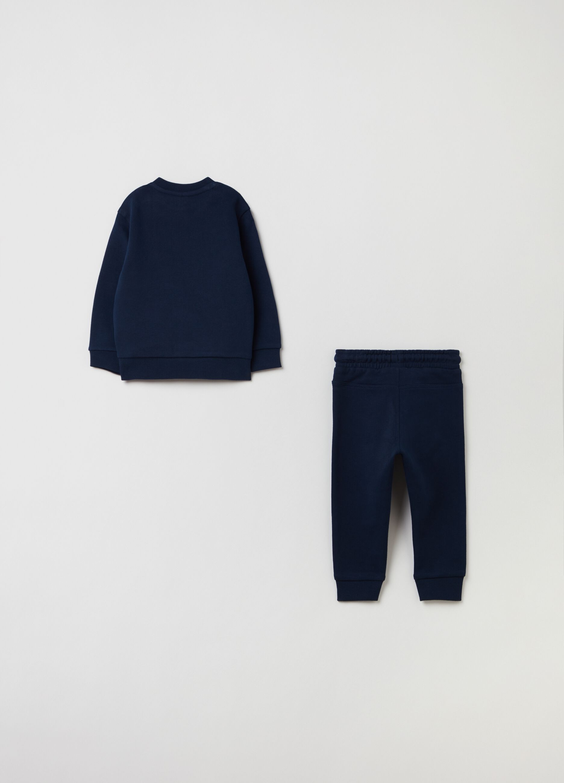 Jogging set in French Terry con stampa_1