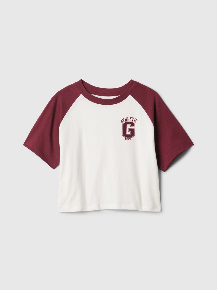 Boxy-fit T-shirt with Athletics print_3