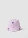 Cappello in puro cotone viola da bimba con Stitch_0