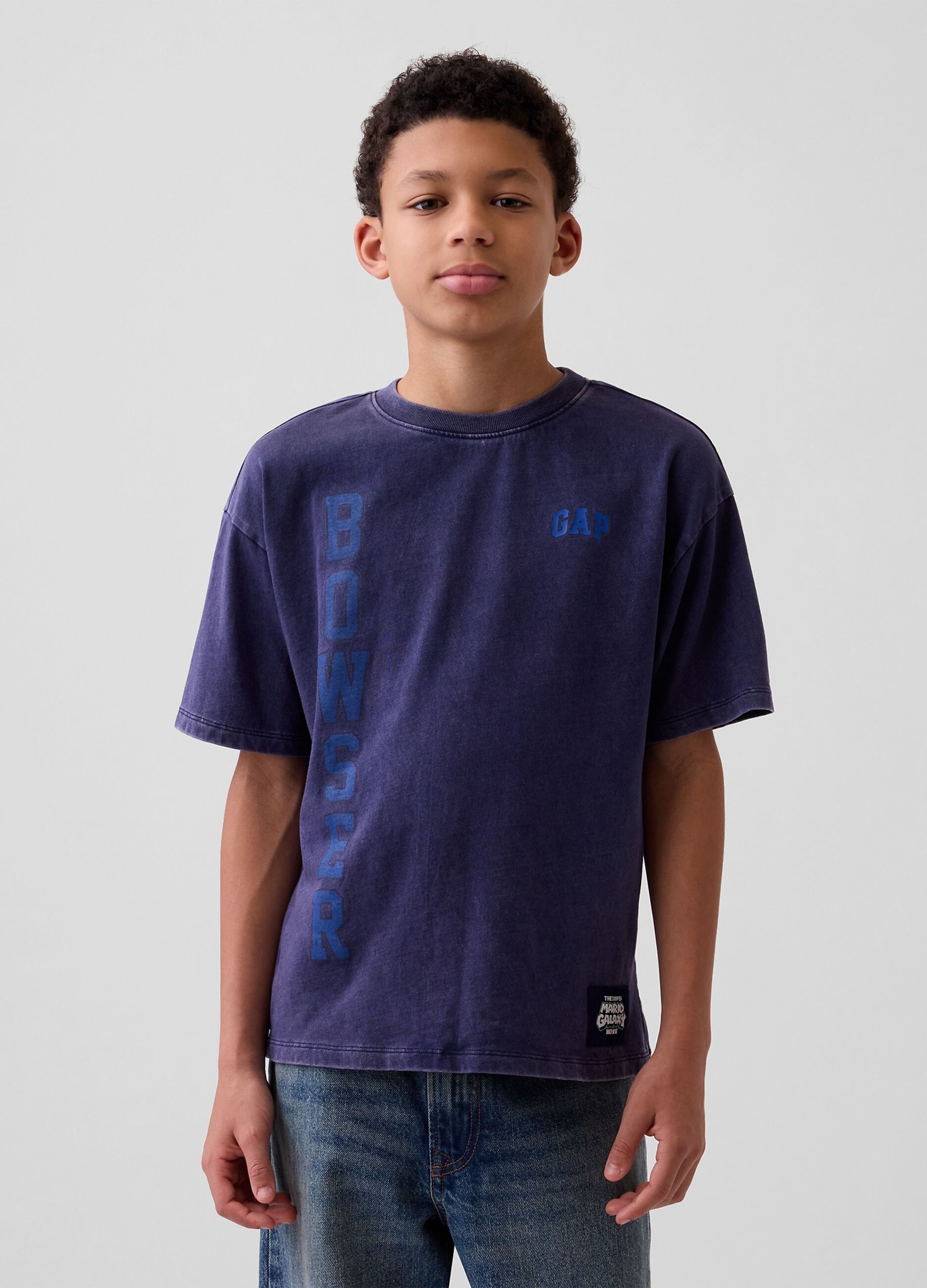 T-shirt Super Mario Nintendo a maniche corte in puro cotone