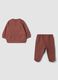 Brown organic cotton Winnie the Pooh pyjamas set_1