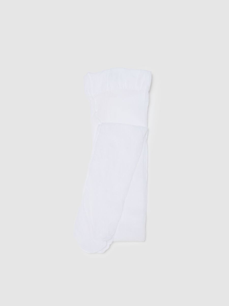White Tights for Girls OVS Kids_0