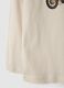 T-shirt in puro cotone beige regular fit con stampa_3