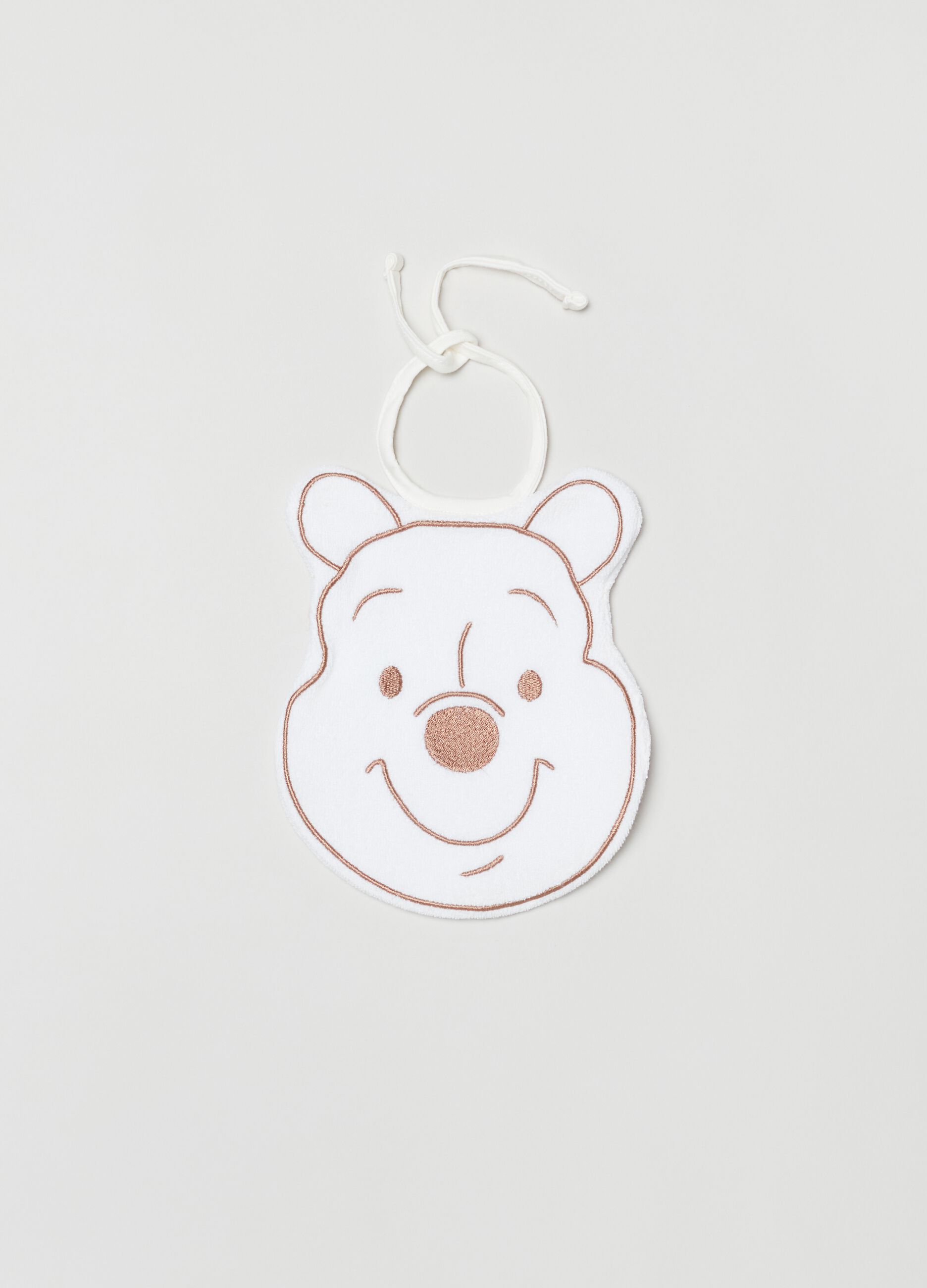 Bavaglino con ricamo Winnie the Pooh_0