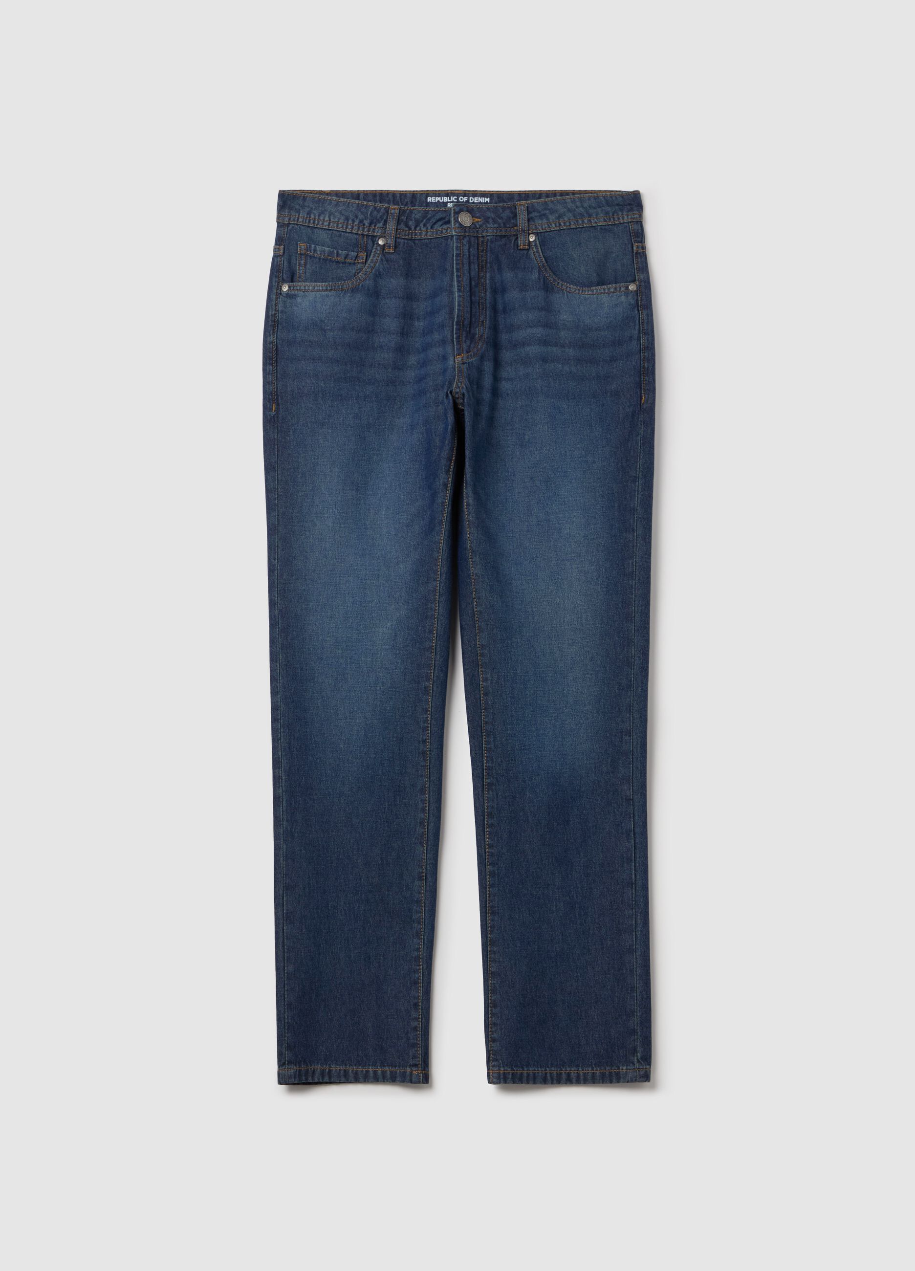 Regular-fit jeans with five pockets