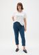 Women's blue denim regular fit jeggings_0