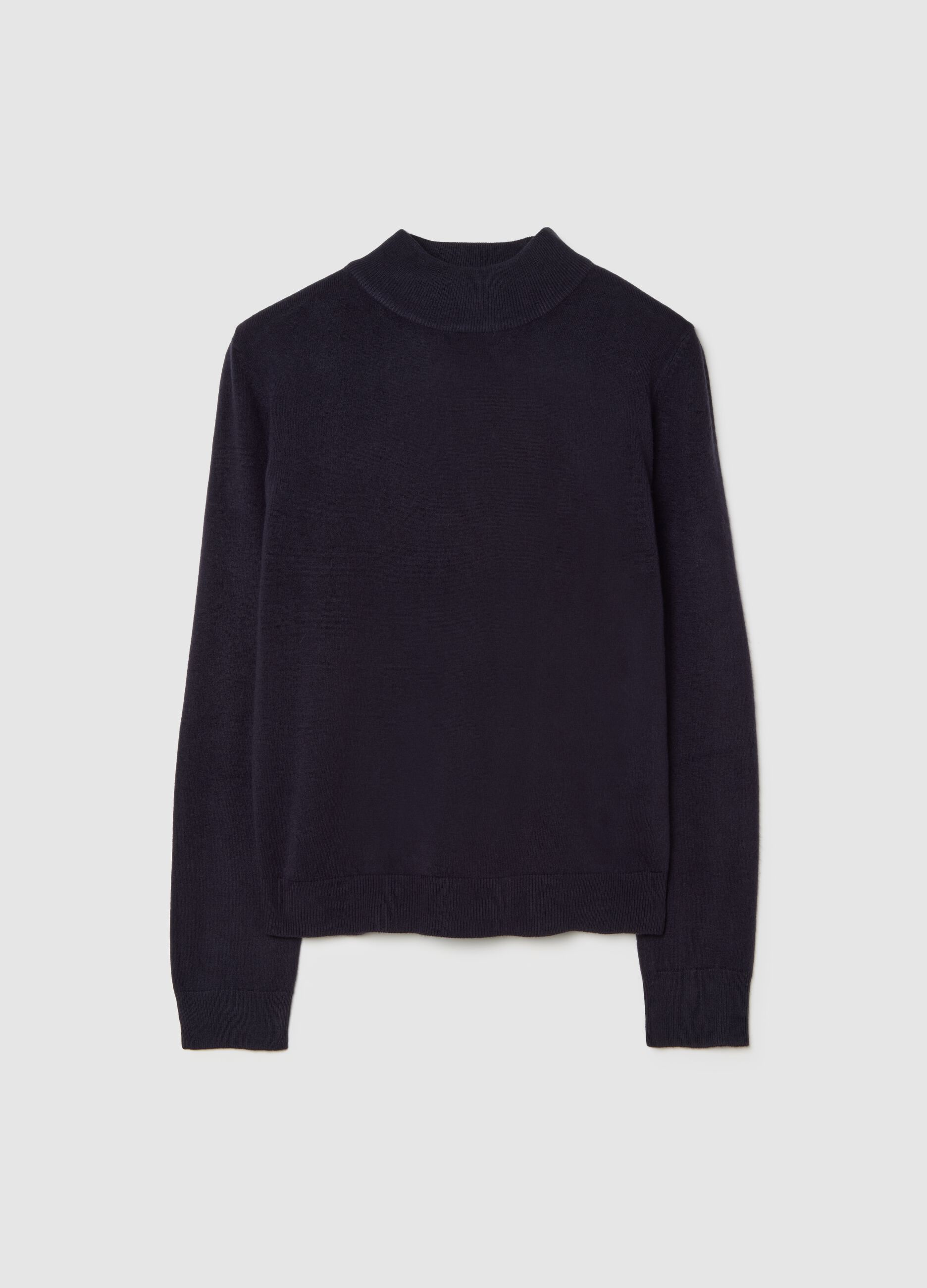 Regular fit blue jumper
