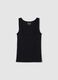 Vest Top Square Neck Black_5