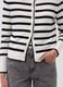 Striped cardigan with round neck_3