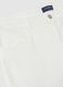 White Stretch Cotton Slim Fit Trousers_5