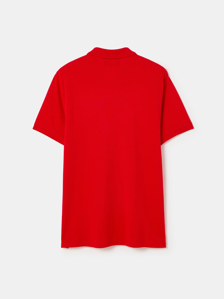 Supima cotton piquet polo shirt_4