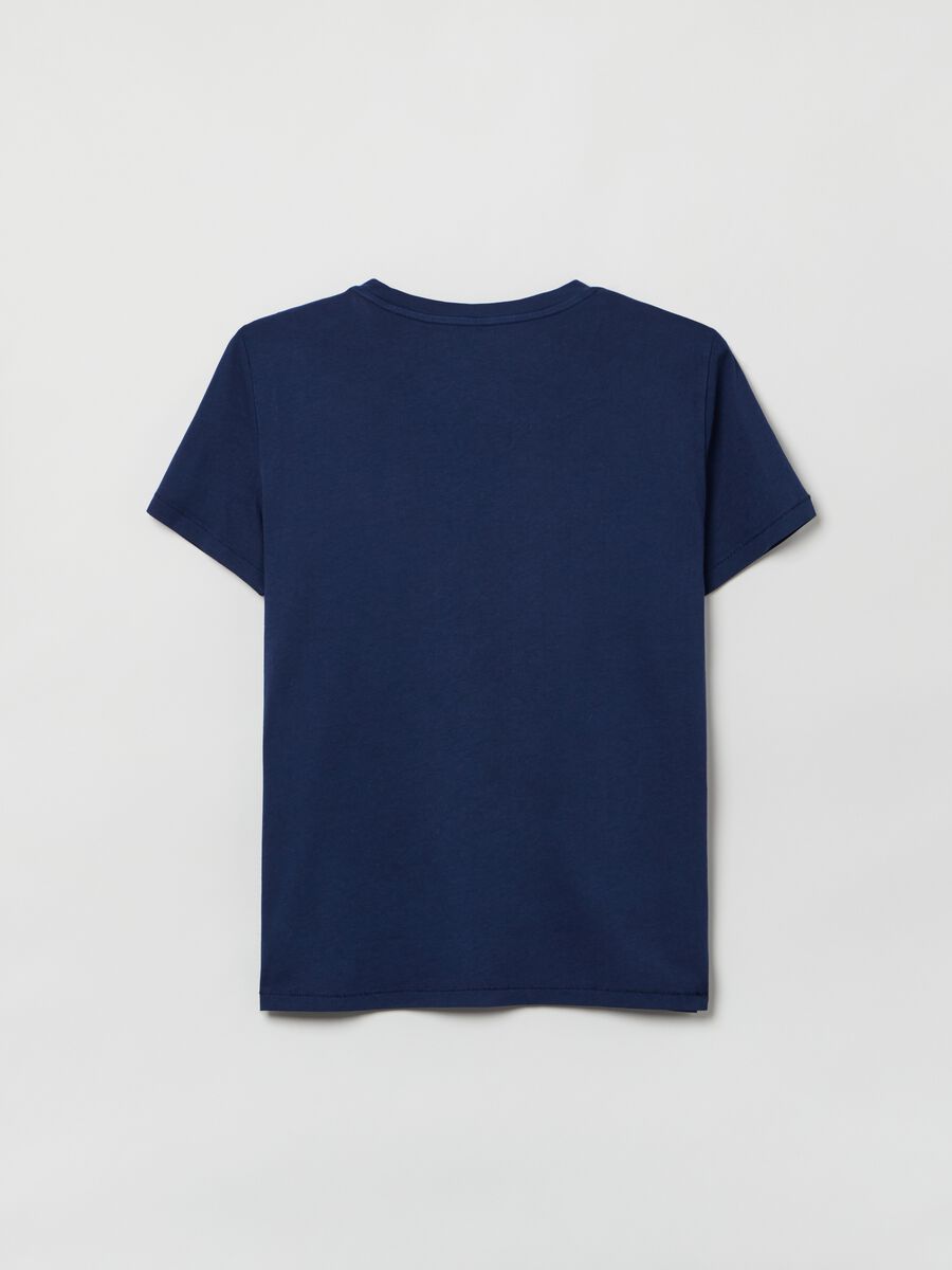 Cotton T-shirt with round neck_2