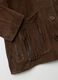 Genuine Leather Saharan Jacket with Fringes_5