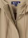 Beige waterproof coat regular fit_5