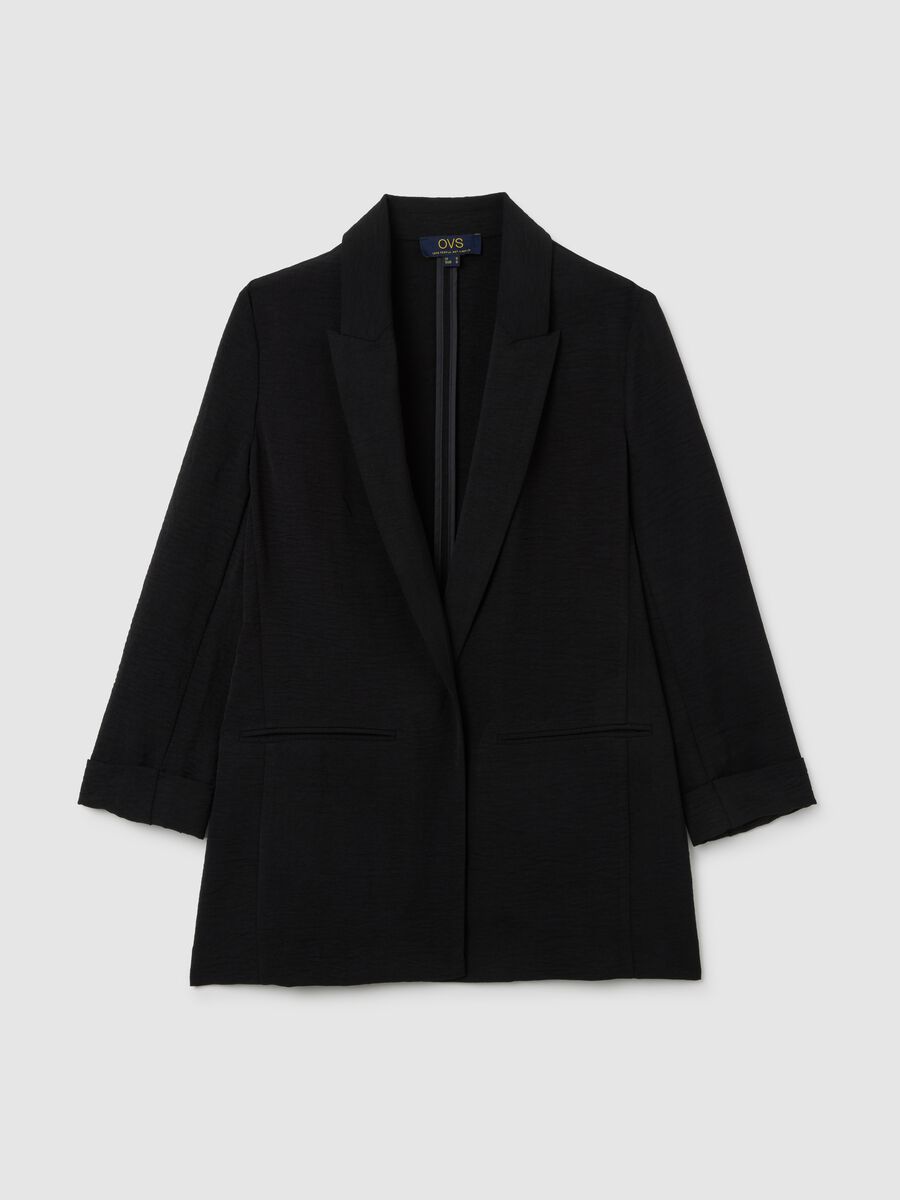 Women's black blazer_4
