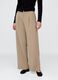 Beige Stretch Fabric Trousers_1