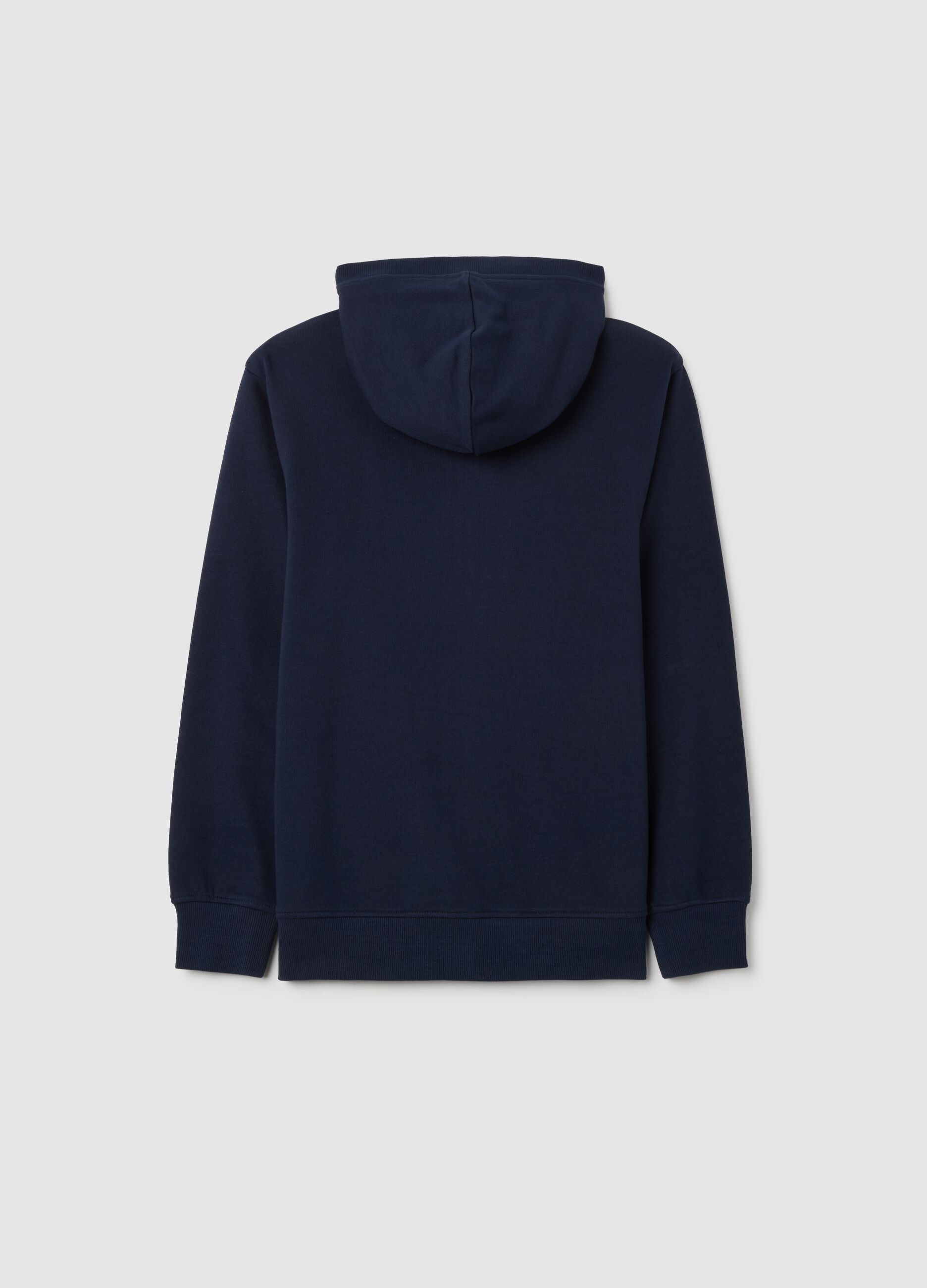 Boys Blue Pure Cotton Hoodie
