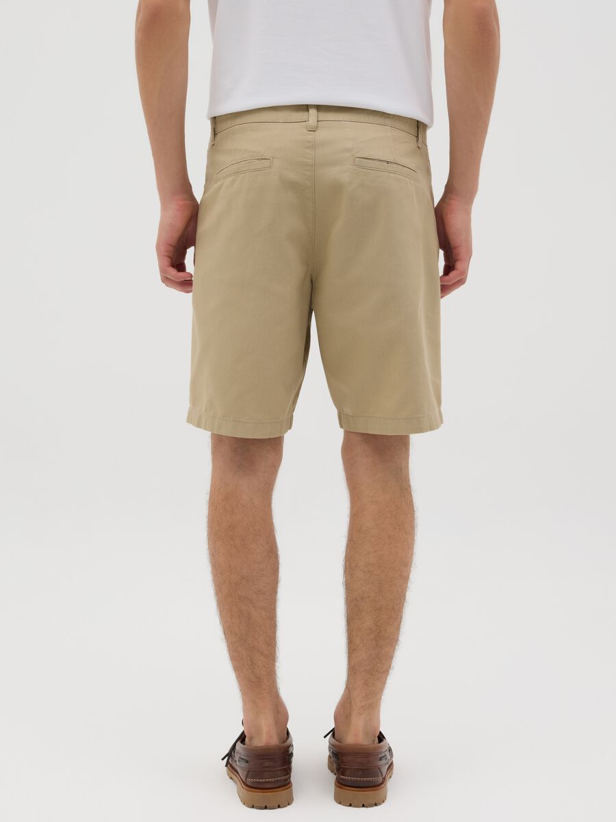 Beige Cotton Shorts by Ovs_2