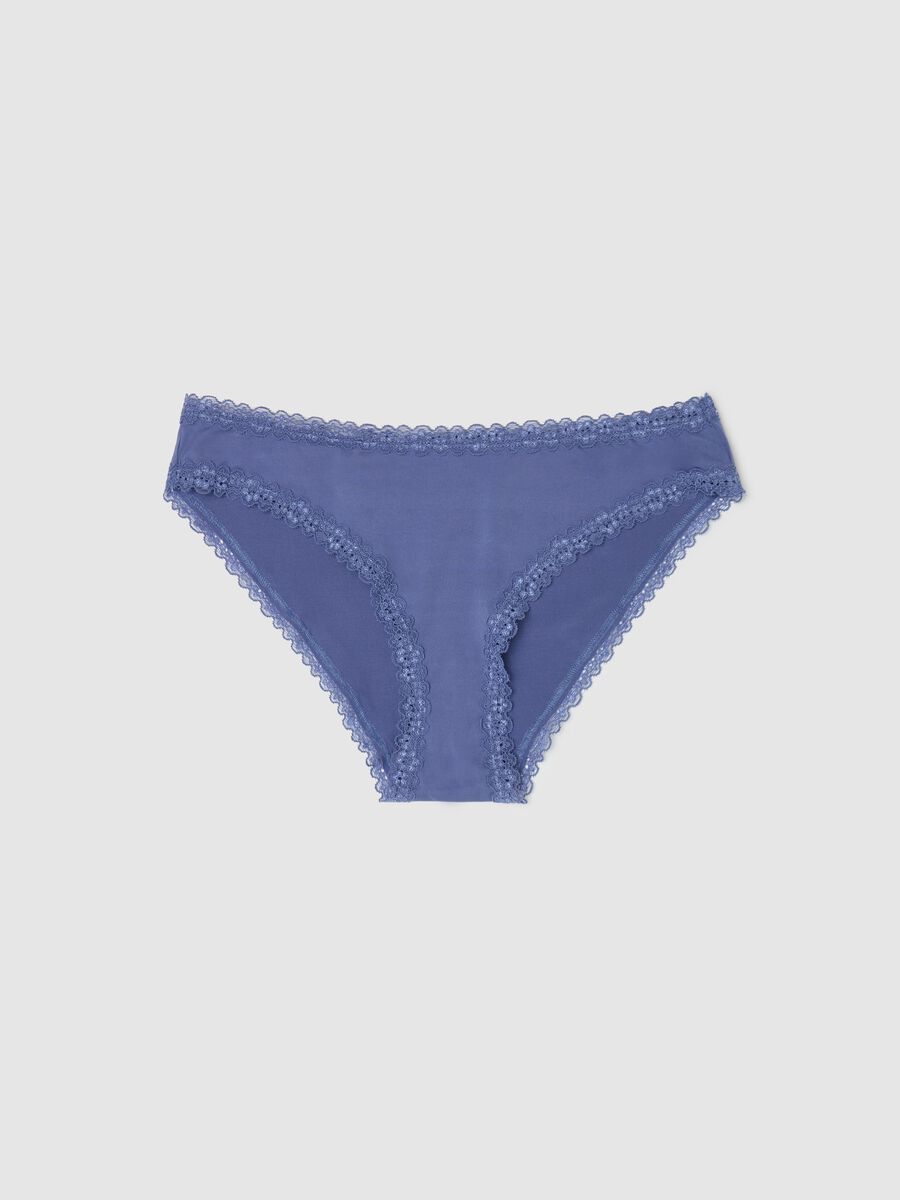 Microfibre briefs with lace_4
