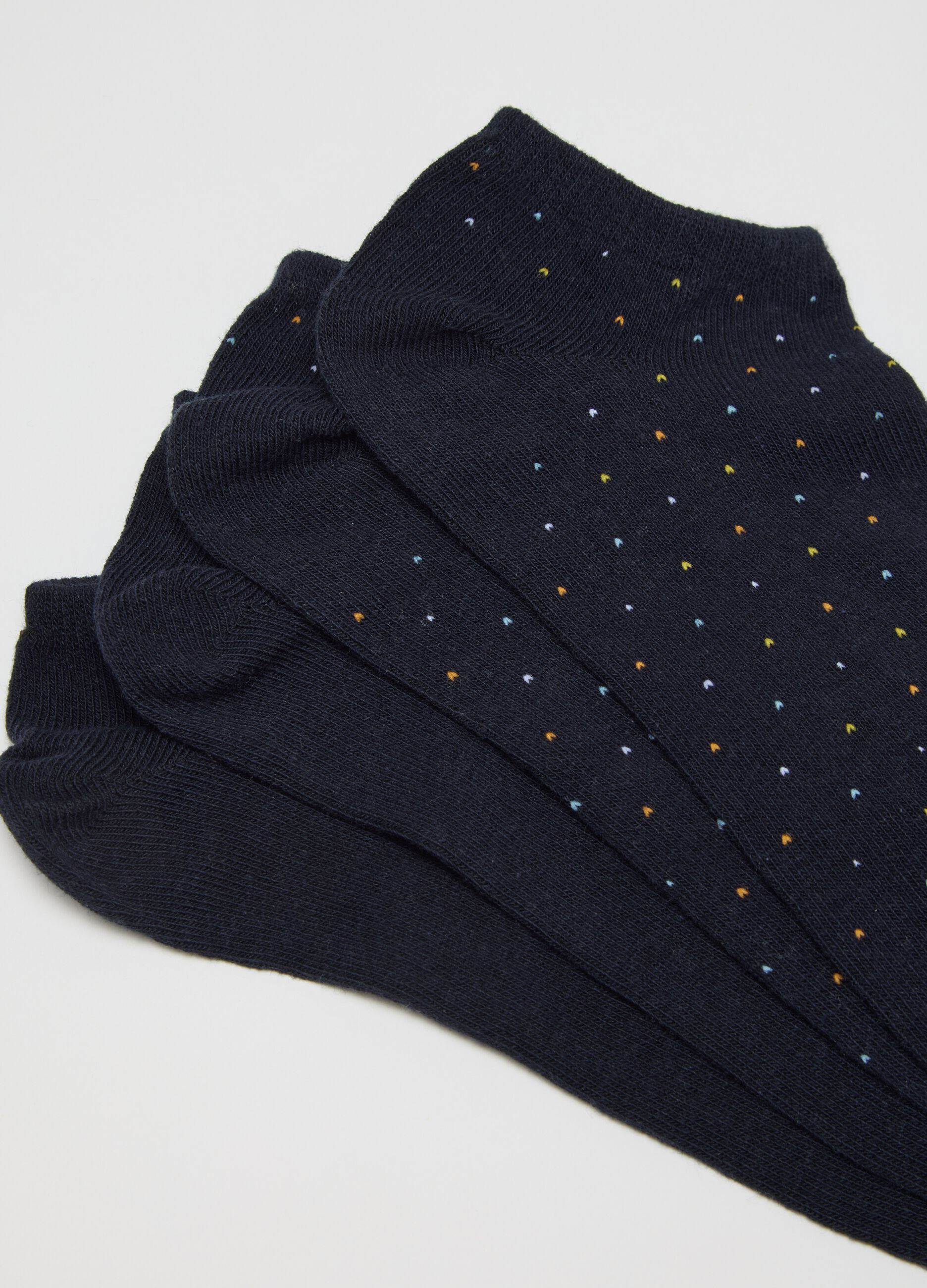Multipack Set: Multicolour Cotton Blend Socks
