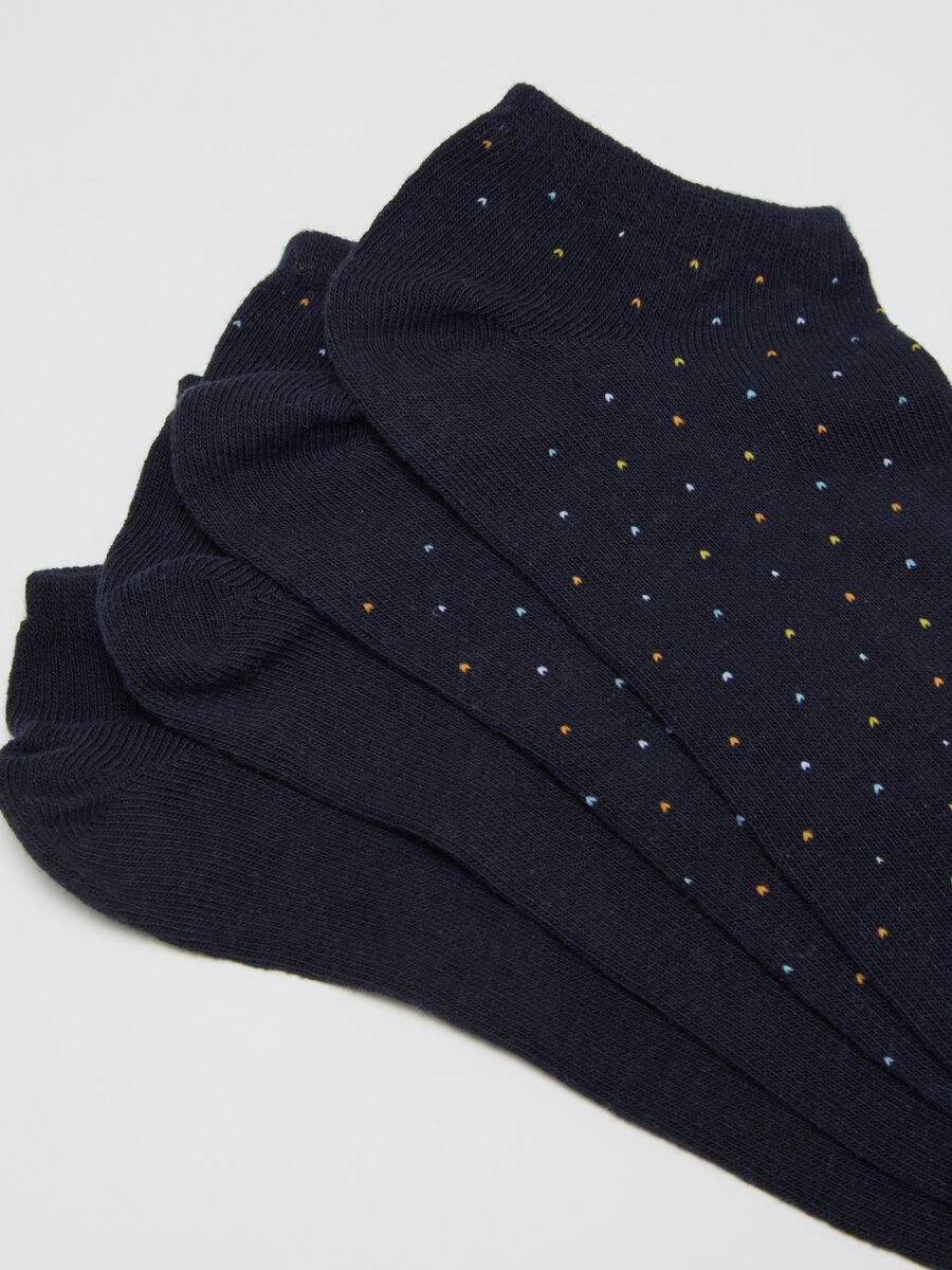 Multipack Set: Multicolour Cotton Blend Socks_2