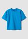 Children's regular fit blue pure cotton t-shirt_3