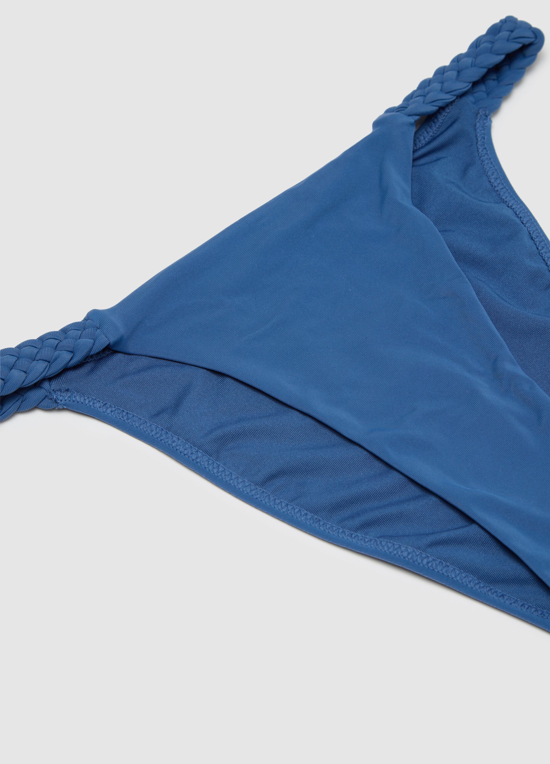 Women's mixed stretchy blue bikini