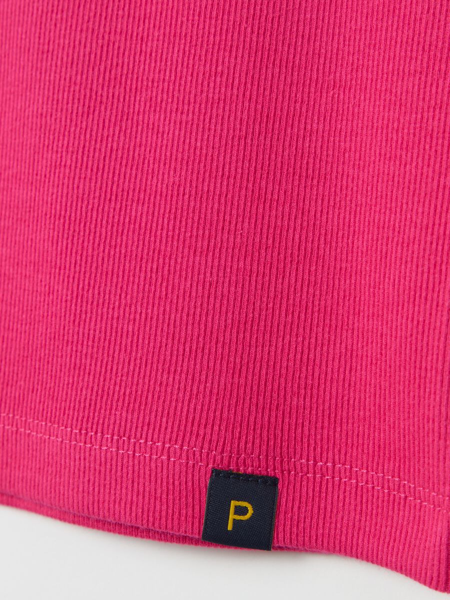 Fuchsia ribbed tank top_5