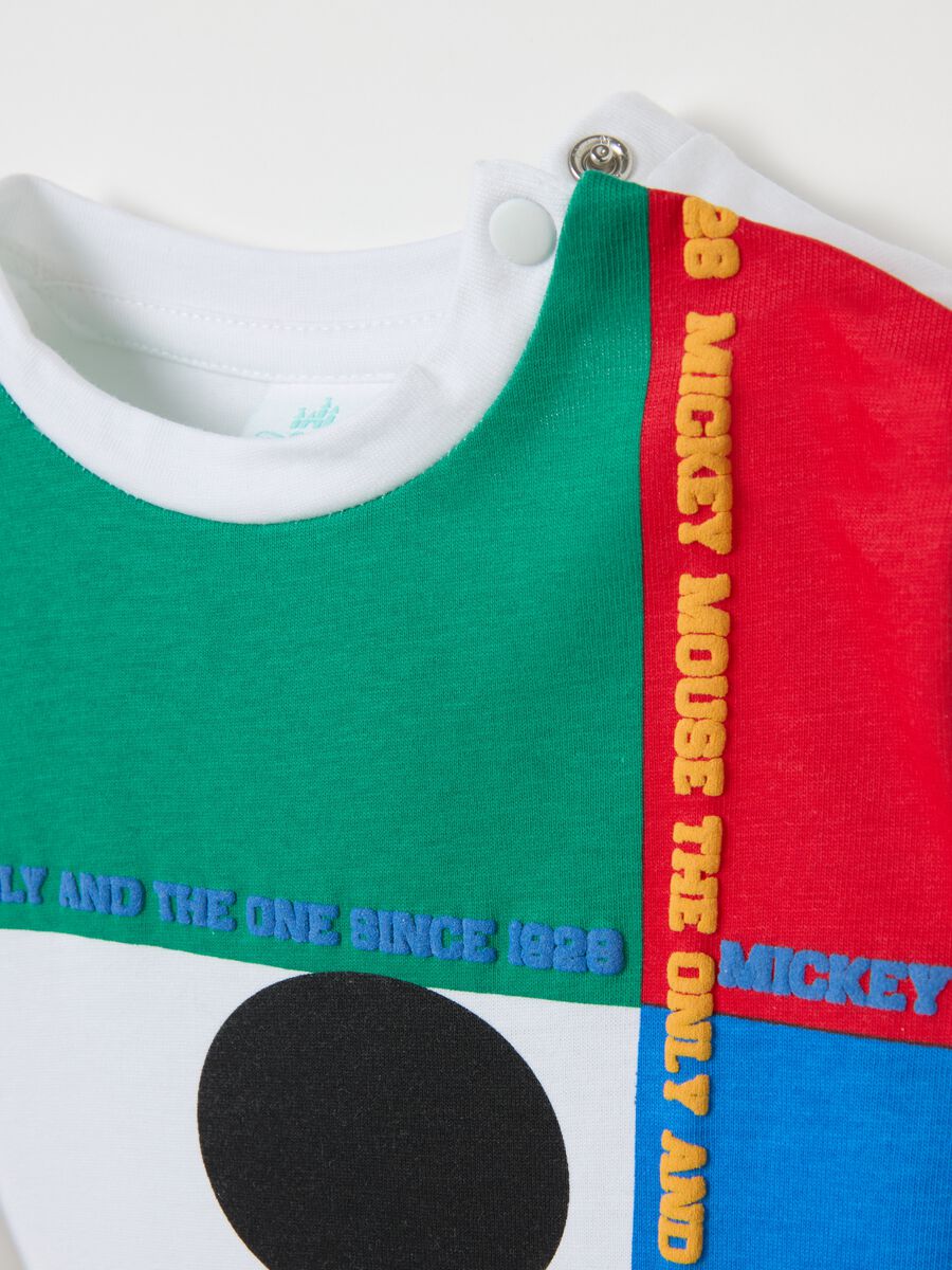 Long-sleeved T-shirt with Mickey Mouse print_3