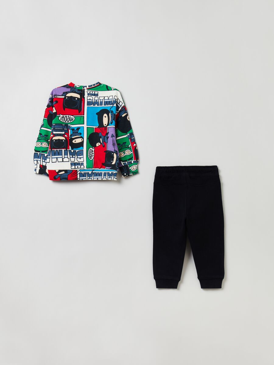 Jogging set in cotone stampa The Batman_1