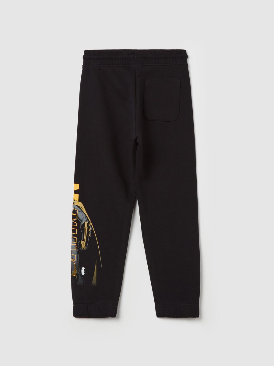 Joggers con coulisse e stampa Batman_1