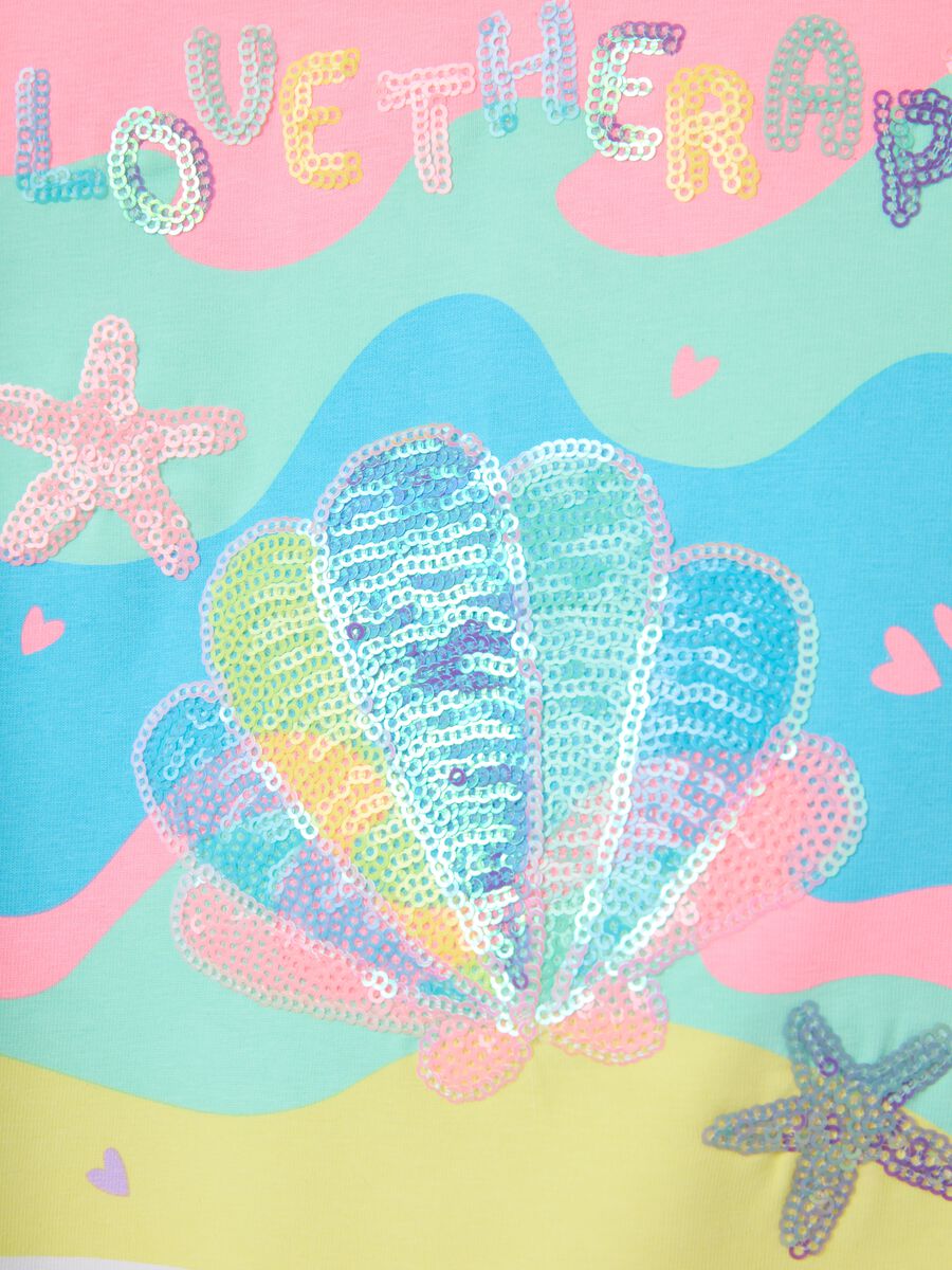 Girls' Stretch Cotton White T-shirt_2