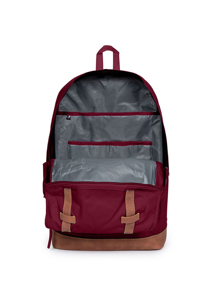 Zaino JANSPORT unisex in colore bordeaux_4