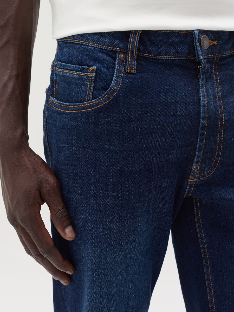 Jeans slim fit cinque tasche_3