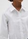 Girls' White Slim Fit Pure Cotton Shirt_2