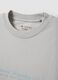 T-shirt grigia a maniche corte in puro cotone_6