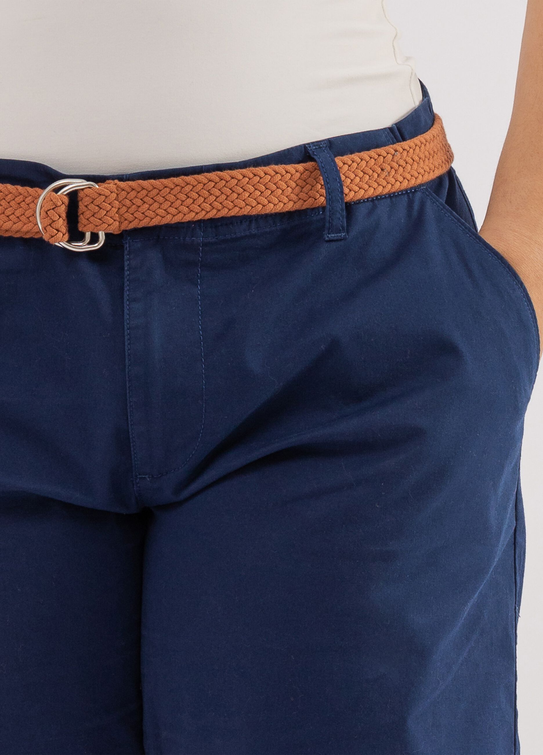 Shorts chino con cintura Curvy_3